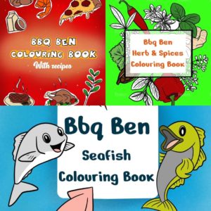BBQ Childrens Colouring Books
